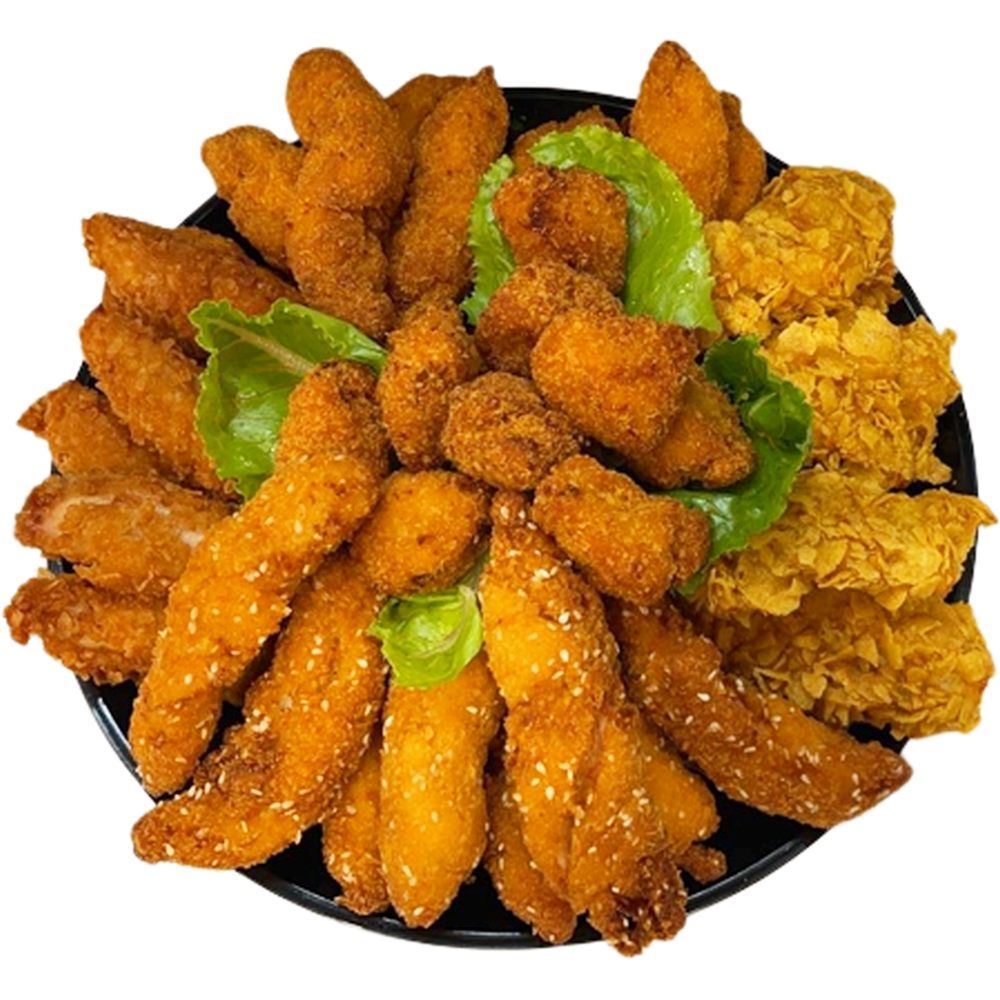 Chicken Nugget Platter 12" Mixed, Serves 12 - 15 | KosherFamily 