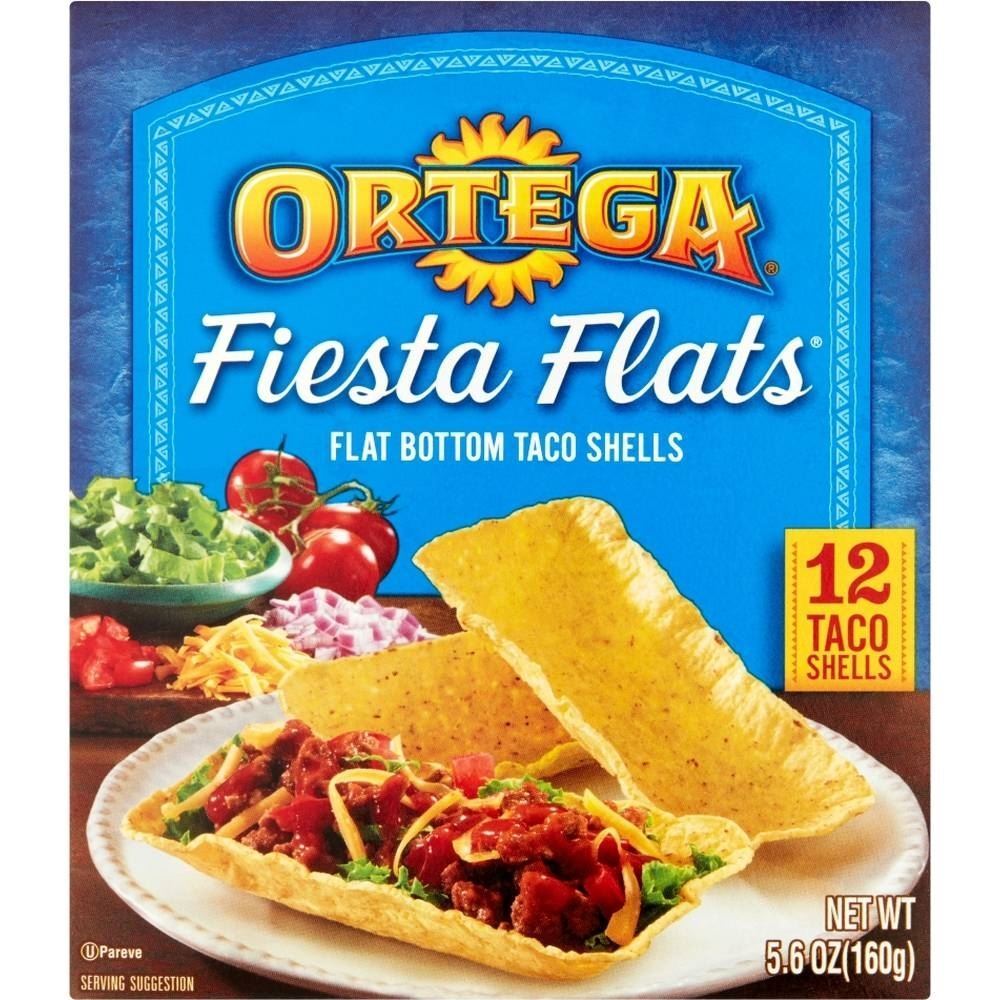 Ortega Fiesta Flats Taco Shells, 5.6 Oz | KosherFamily.com: Online