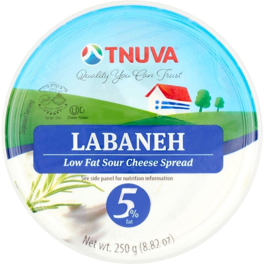 Tnuva Labaneh Low Fat Sour Cheese Spread 5%, 8.82 Oz