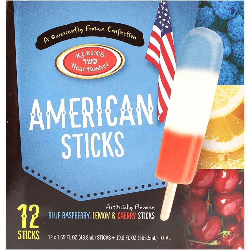 Klein's Real Kosher American Sticks, 12 Pk | KosherFamily