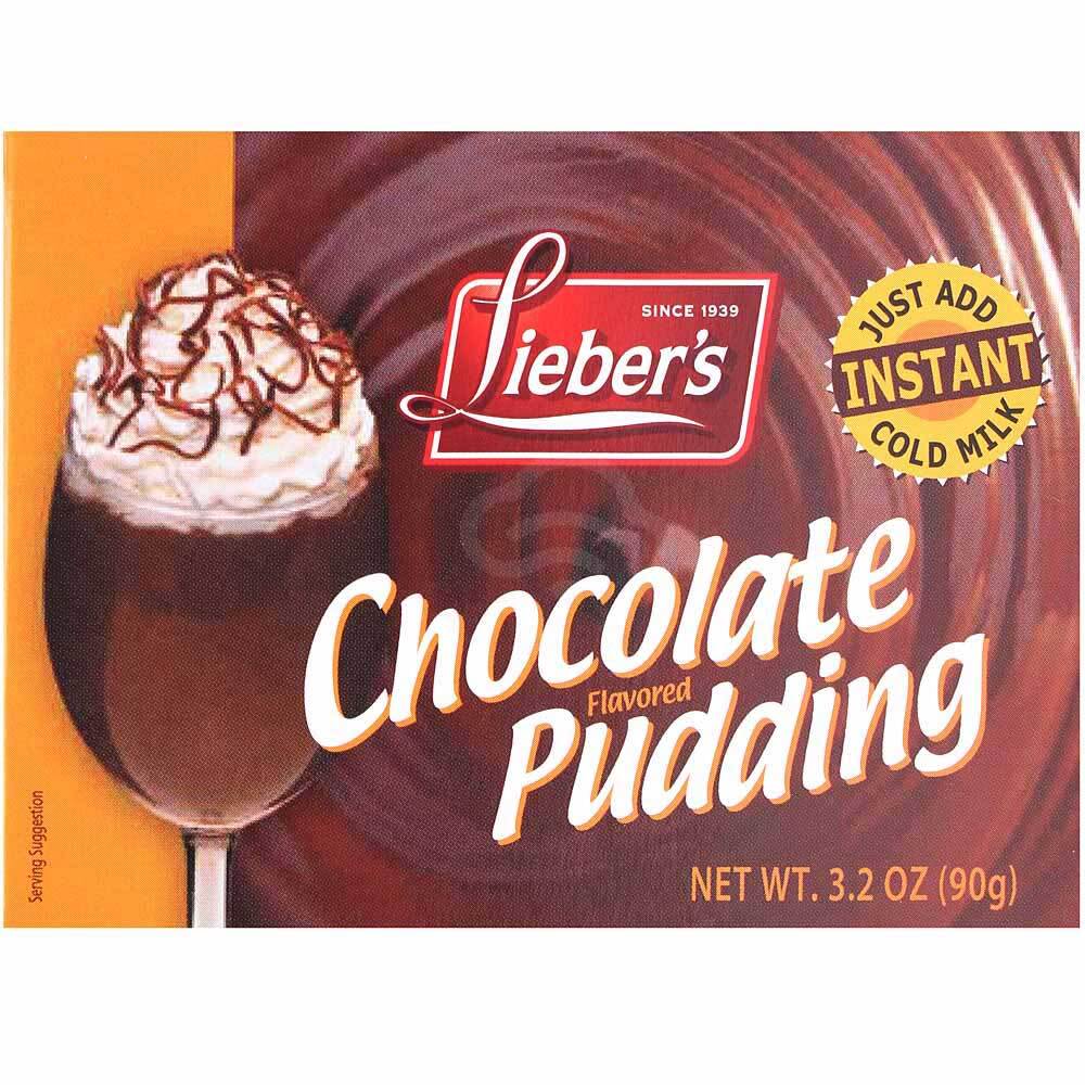 Lieber's Pudding Chocolate Instant, 4.1 Oz, | KosherFamily.com