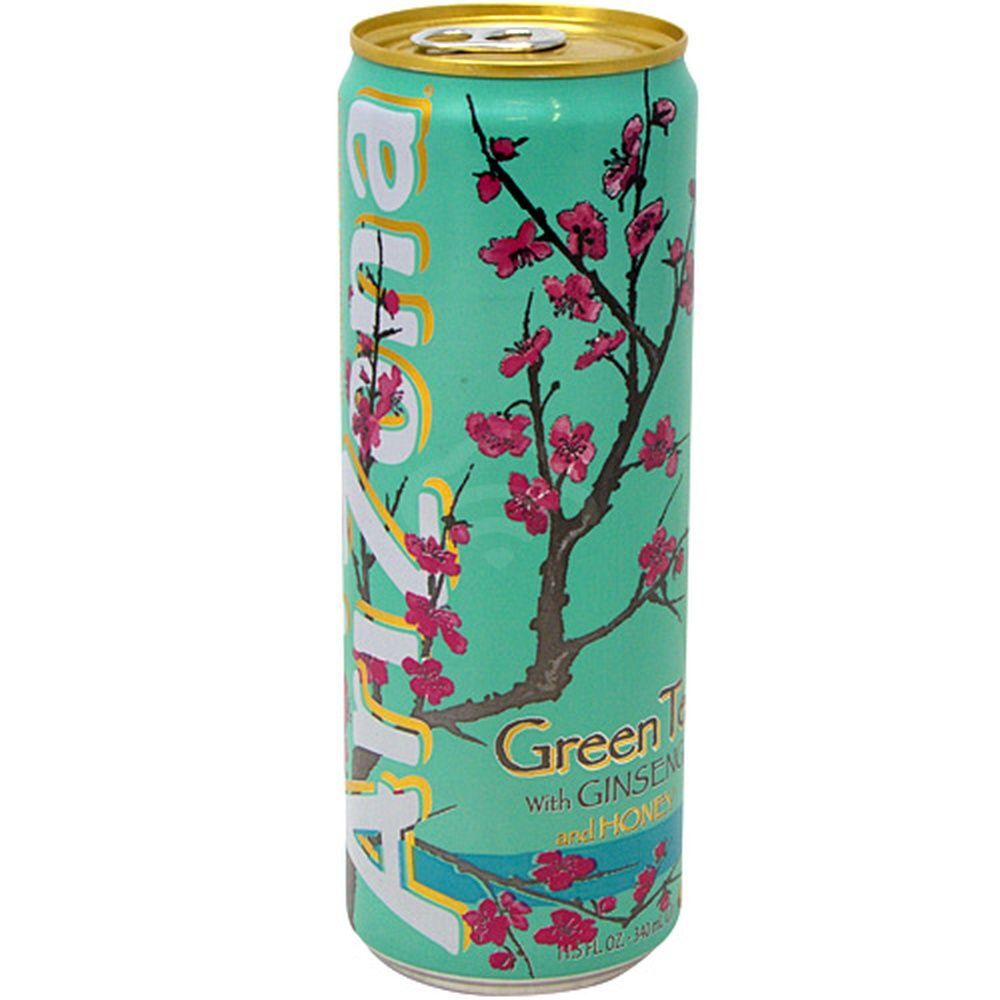 Arizona Green Tea With Ginseng Can, 11.5 Oz | KosherFamily.com 
