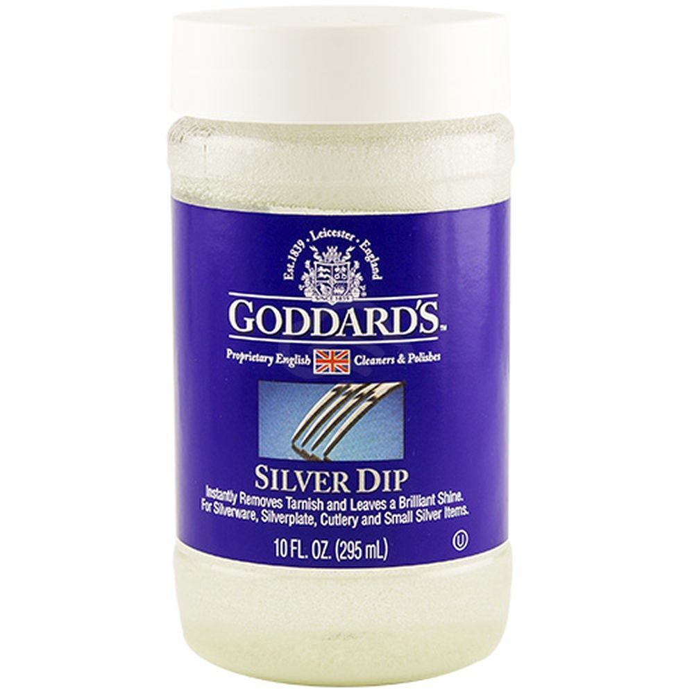 Goddard's Silver Dip Cleaners & Polishes | Removes Tarnish | 10 oz | Pack of 2 - Thumbnail 2