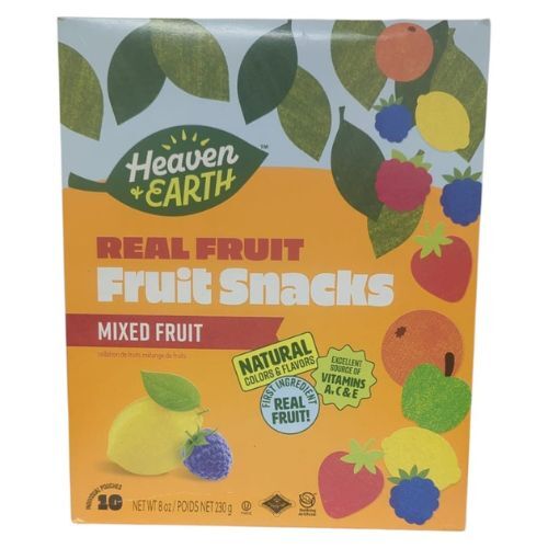 Heaven & Earth Mixed Fruit Snacks, 8 Oz | KosherFamily.com: Online