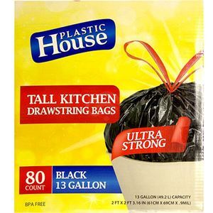 Paper House Black 18 Gal Garabage Bags, 30 Ct -  Online  Kosher Grocery Shopping and Delivery Service