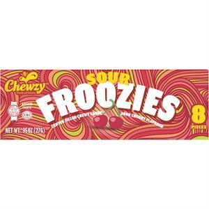 paskesz sour sticks strawberry 3.5 oz.